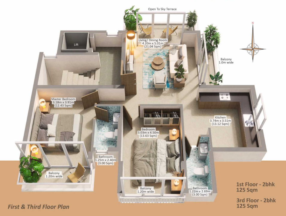Tulip House Plan 1