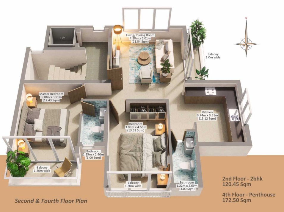 Tulip House Plan 3